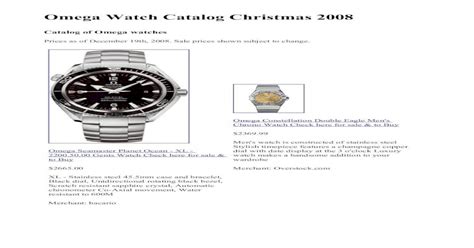 omega watch collection|omega watch catalog pdf.